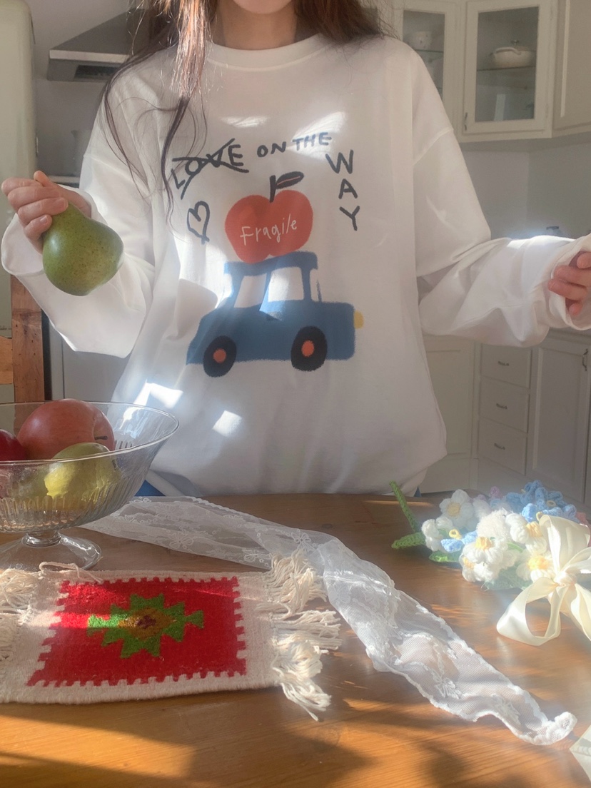 TOLL韓國直郵實拍女士新品26春夏推薦時尚熱賣人氣長袖T恤TOLL長袖T恤