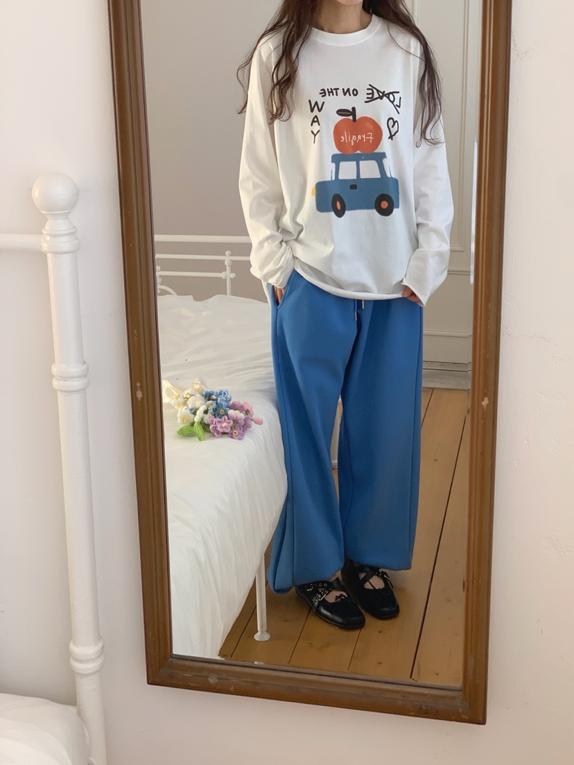 TOLL韓國直郵實拍女士新品26春夏推薦時尚熱賣人氣長袖T恤TOLL長袖T恤