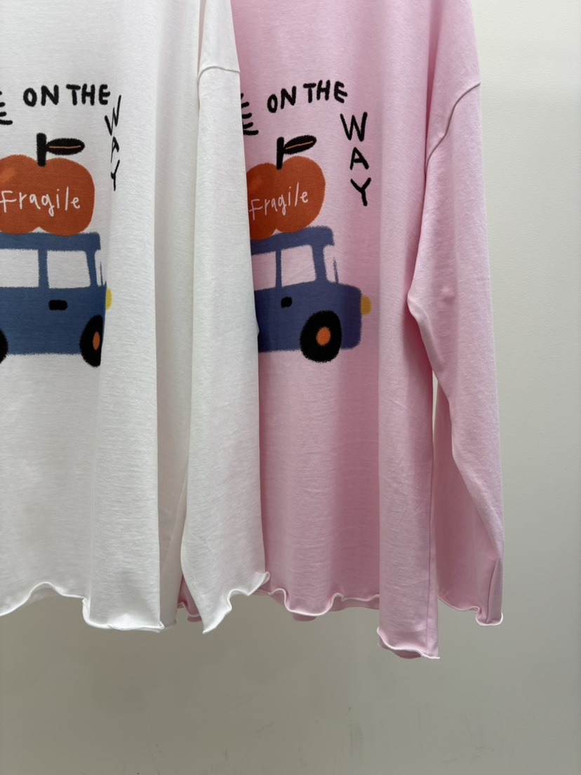 TOLL韓國直郵實拍女士新品26春夏推薦時尚熱賣人氣長袖T恤TOLL長袖T恤