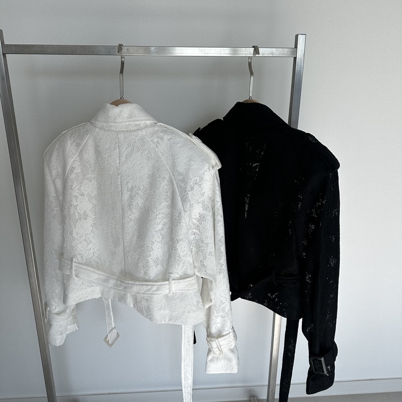 SOUIT韓國東大門直郵女士新款休閑推薦人氣熱賣夾克含腰帶SOUIT by mabel-L夾克