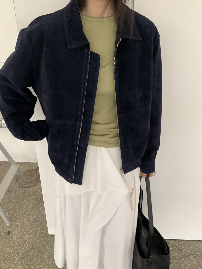 MOVENNE韓國直郵女士新款休閑26春夏熱賣人氣職業時尚夾克絨MOVENNE夾克