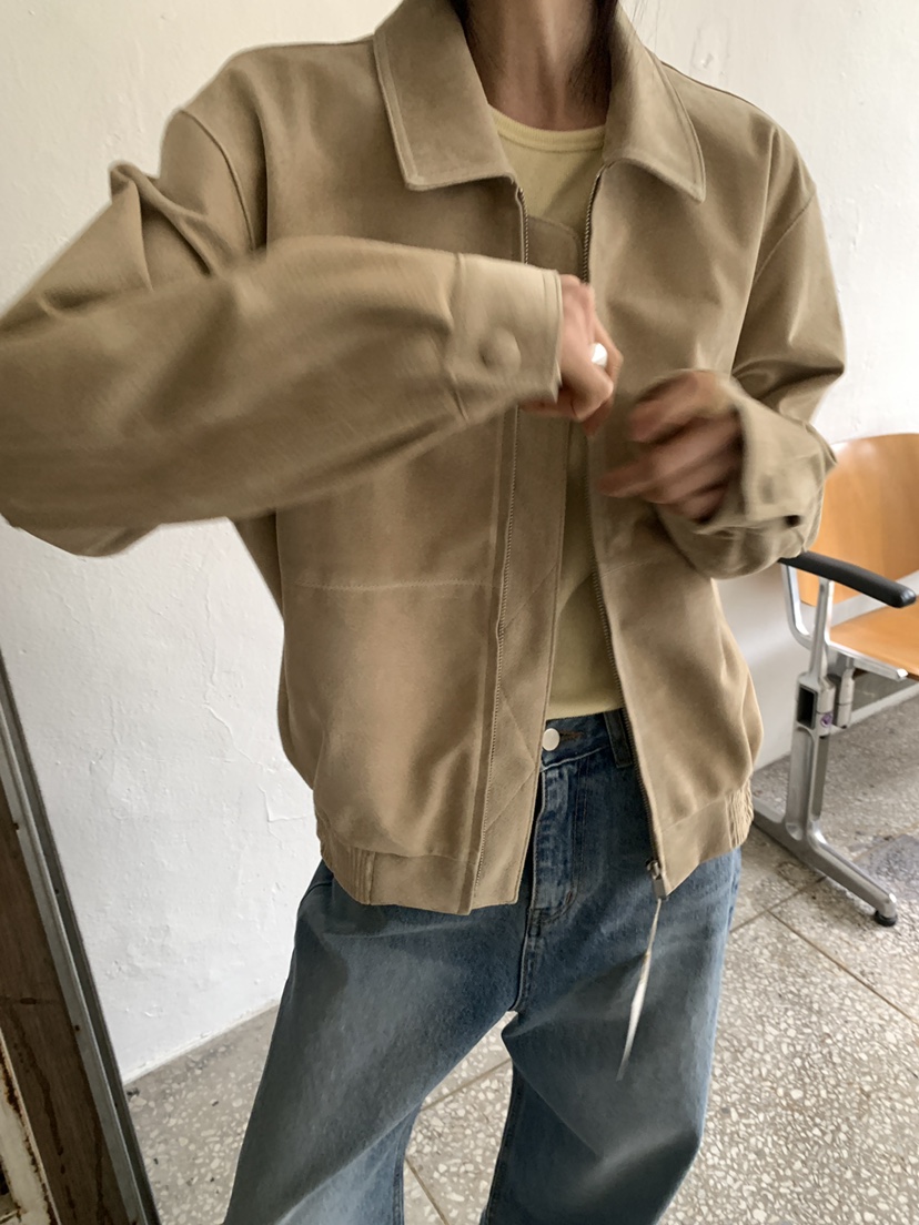 MOVENNE韓國直郵女士新款休閑26春夏熱賣人氣職業時尚夾克絨MOVENNE夾克