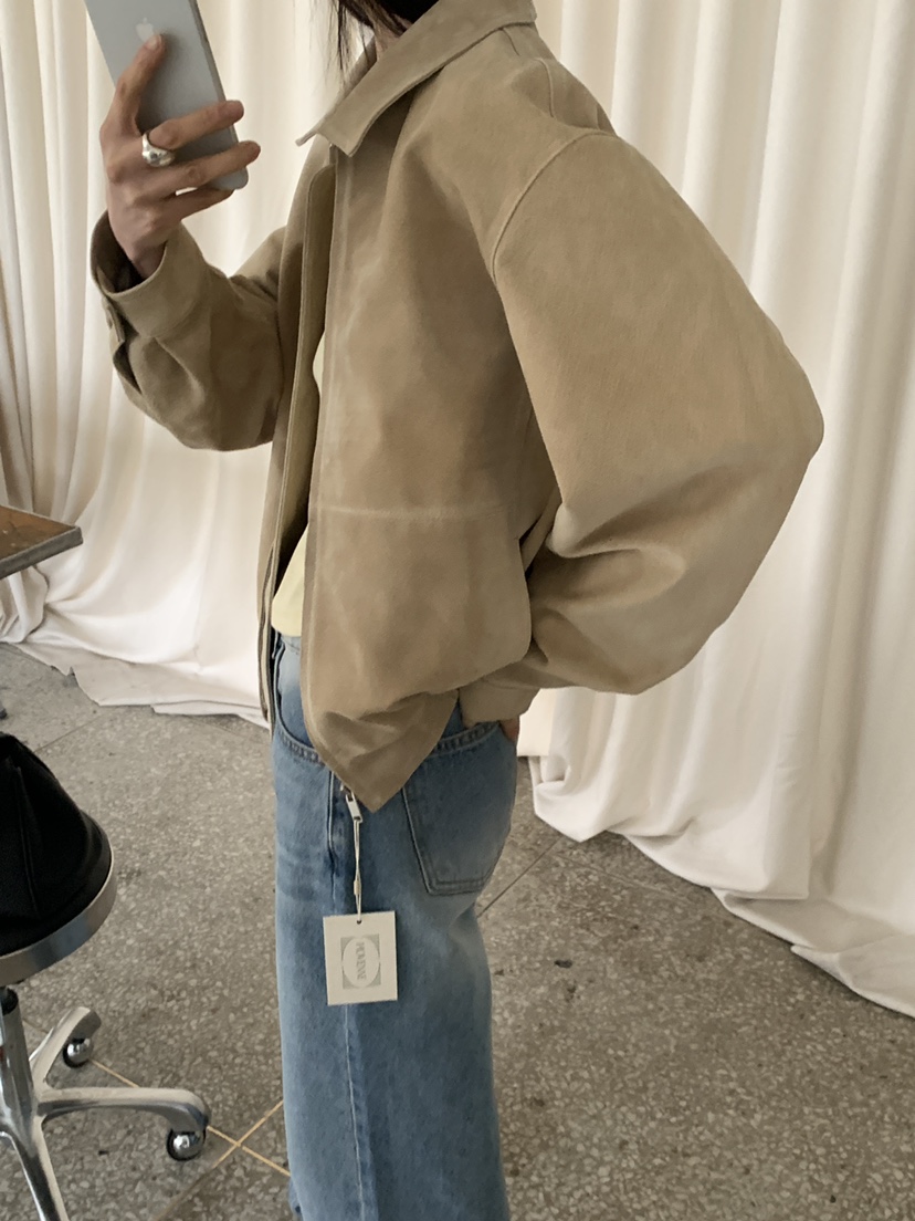 MOVENNE韓國直郵女士新款休閑26春夏熱賣人氣職業時尚夾克絨MOVENNE夾克