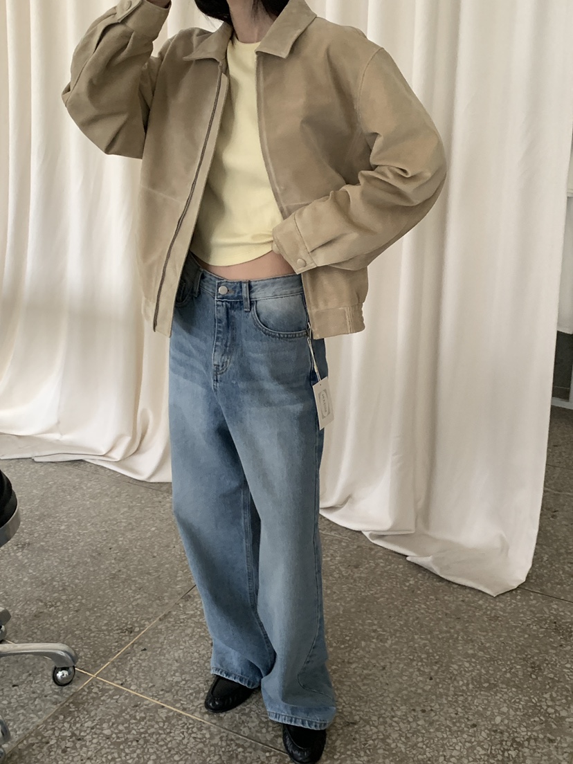 MOVENNE韓國直郵女士新款休閑26春夏熱賣人氣職業時尚夾克絨MOVENNE夾克