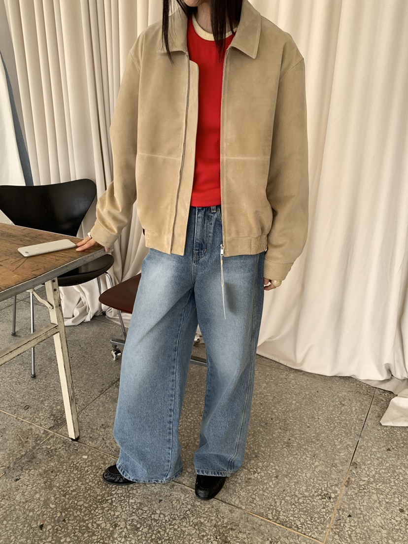 MOVENNE韓國直郵女士新款休閑26春夏熱賣人氣職業時尚夾克絨MOVENNE夾克