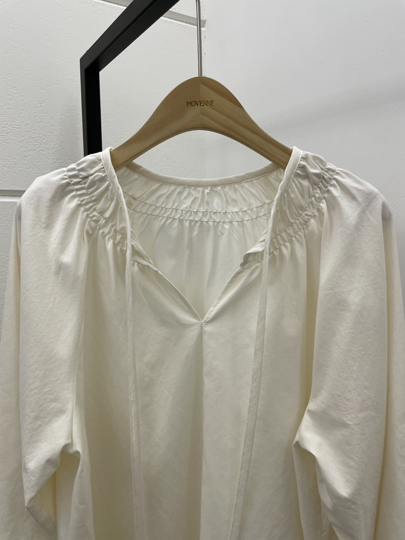 MOVENNE韓國代購女裝新款人氣26春夏休閑熱賣時尚襯衫蕾絲衫MOVENNE襯衫/蕾絲衫