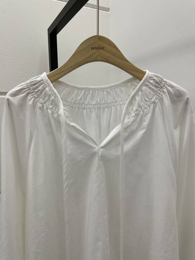 MOVENNE韓國代購女裝新款人氣26春夏休閑熱賣時尚襯衫蕾絲衫MOVENNE襯衫/蕾絲衫