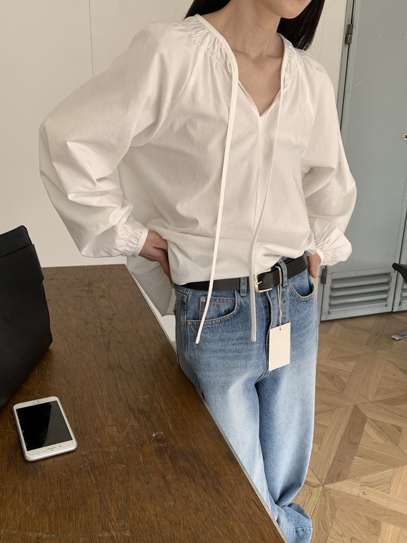 MOVENNE韓國代購女裝新款人氣26春夏休閑熱賣時尚襯衫蕾絲衫MOVENNE襯衫/蕾絲衫