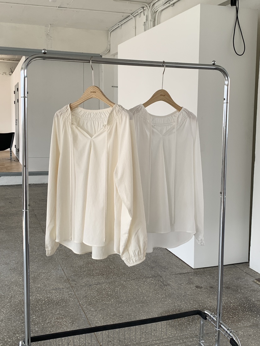 MOVENNE韓國代購女裝新款人氣26春夏休閑熱賣時尚襯衫蕾絲衫MOVENNE襯衫/蕾絲衫