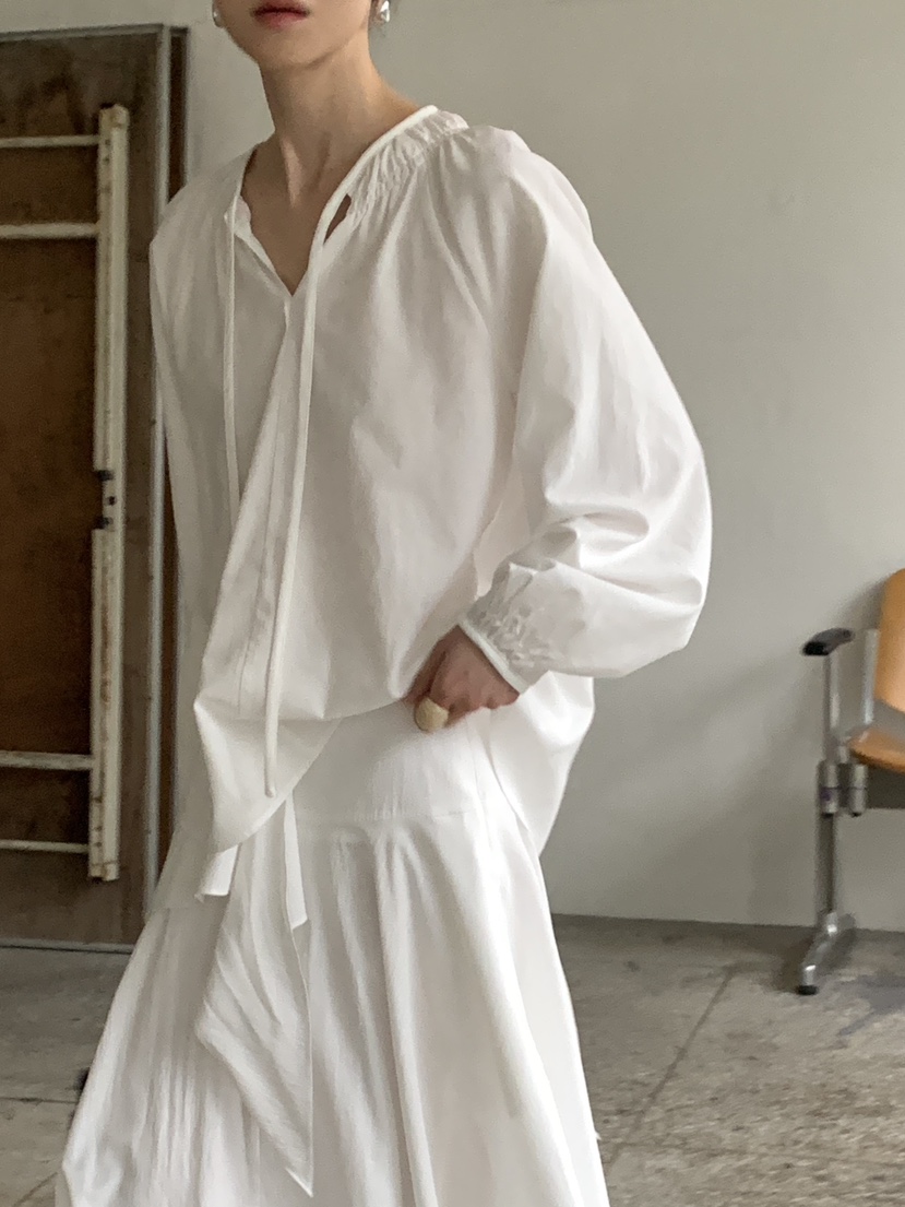 MOVENNE韓國代購女裝新款人氣26春夏休閑熱賣時尚襯衫蕾絲衫MOVENNE襯衫/蕾絲衫