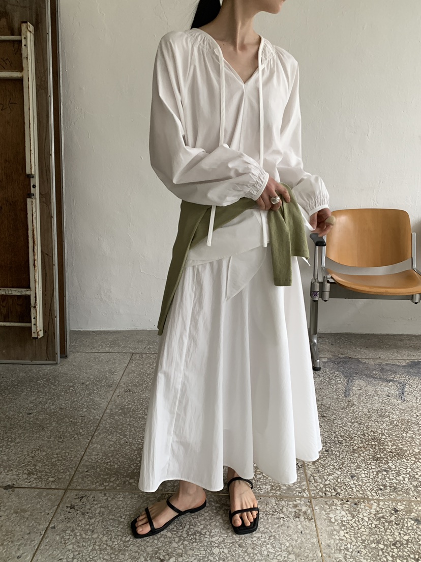 MOVENNE韓國代購女裝新款人氣26春夏休閑熱賣時尚襯衫蕾絲衫MOVENNE襯衫/蕾絲衫