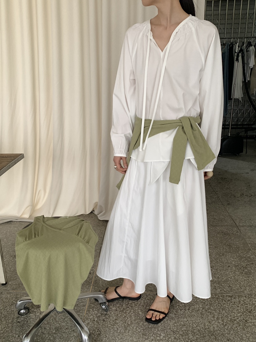 MOVENNE韓國代購女裝新款人氣26春夏休閑熱賣時尚襯衫蕾絲衫MOVENNE襯衫/蕾絲衫