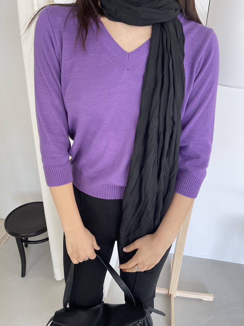 TORRE韓國東大門直郵女士新品熱賣推薦時尚針織衫不含圍巾TORRE針織衫