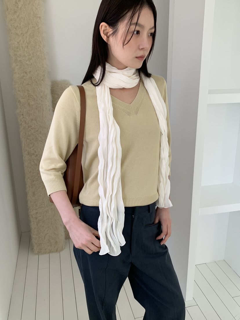 TORRE韓國東大門直郵女士新品熱賣推薦時尚針織衫不含圍巾TORRE針織衫