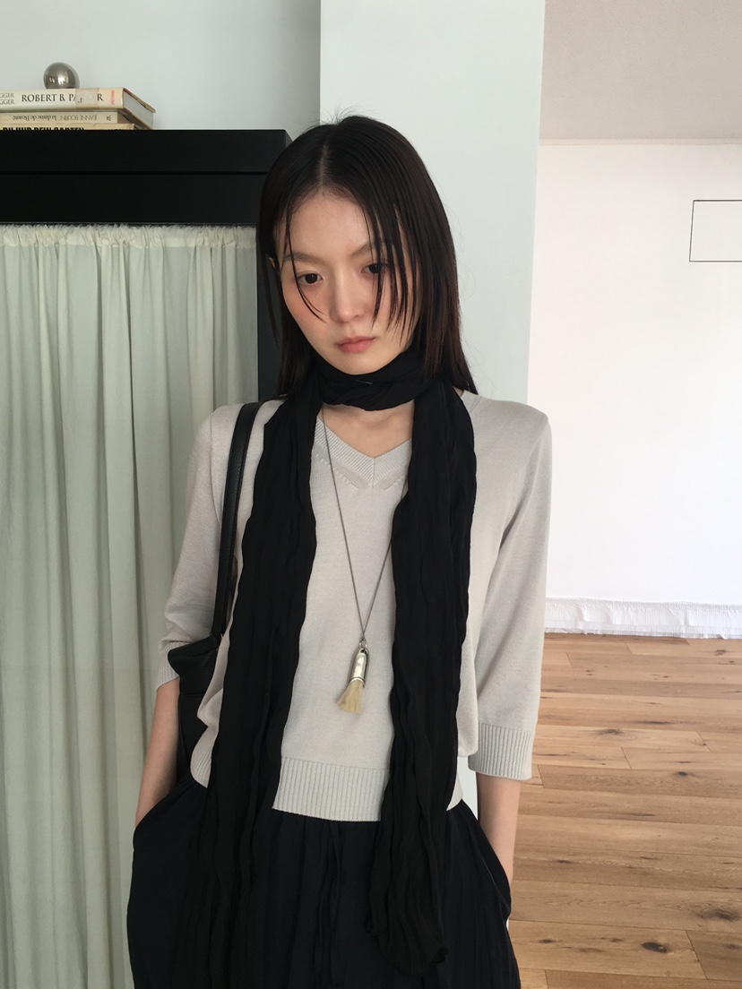 TORRE韓國東大門直郵女士新品熱賣推薦時尚針織衫不含圍巾TORRE針織衫