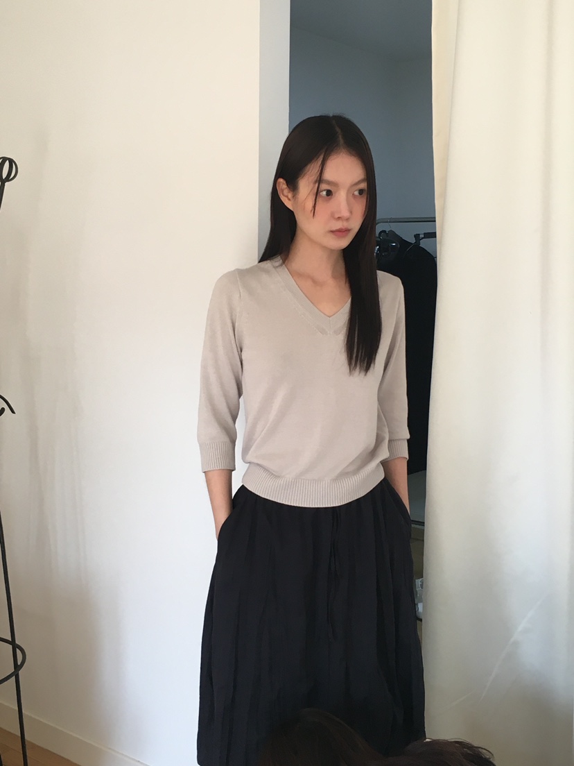 TORRE韓國東大門直郵女士新品熱賣推薦時尚針織衫不含圍巾TORRE針織衫圖色3