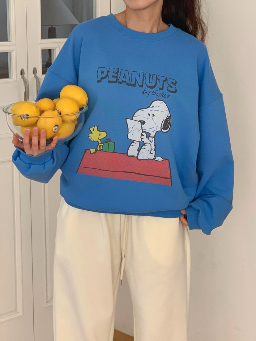 TOLL韓國直郵實拍女裝新款職業推薦26春夏熱賣衛衣史努比TOLL衛衣