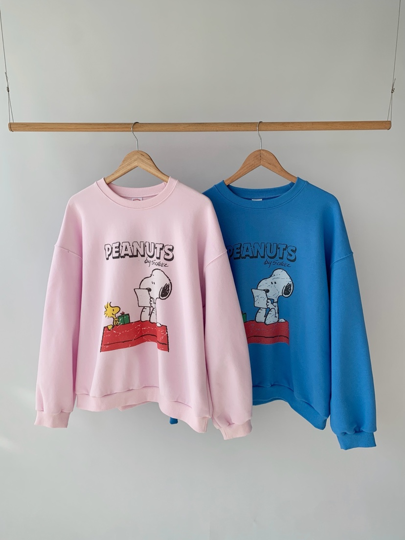 TOLL韓國直郵實拍女裝新款職業推薦26春夏熱賣衛衣史努比TOLL衛衣