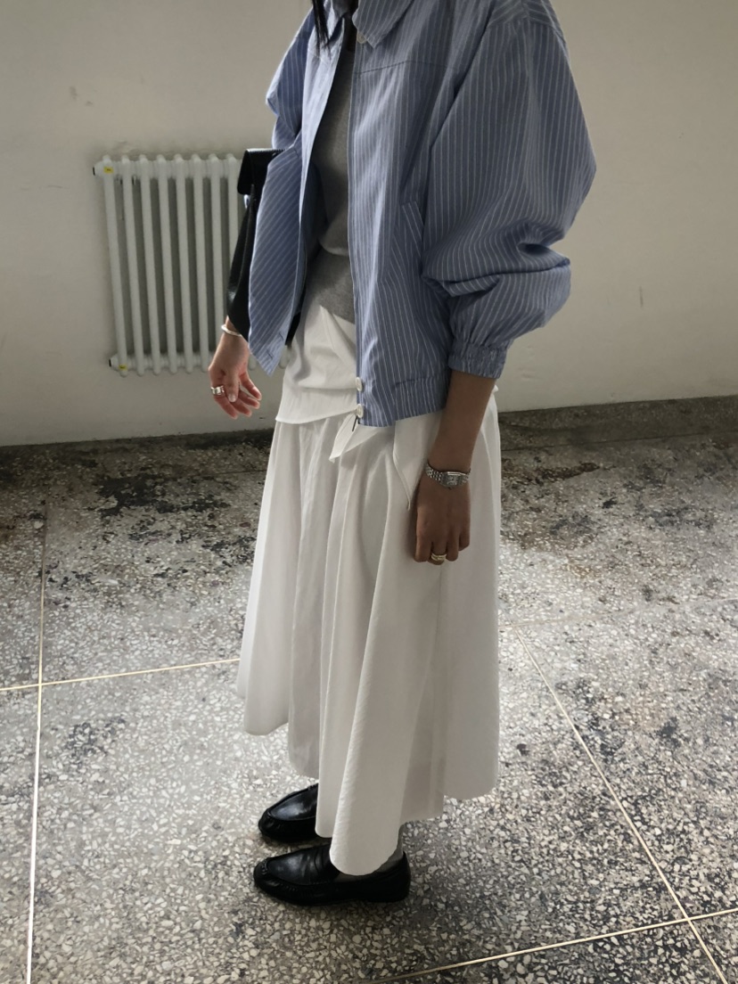 MOVENNE韓國直郵實拍女裝新款人氣休閑26春夏熱賣長裙圍巾MOVENNE長裙