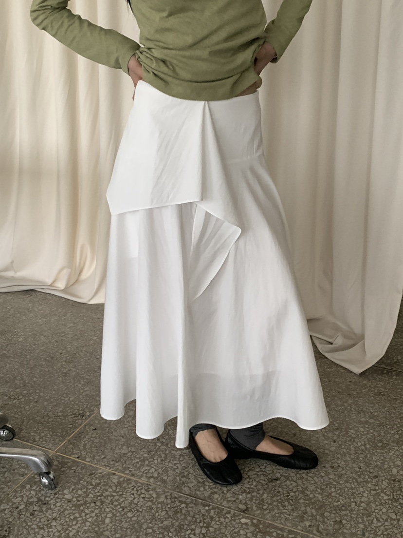 MOVENNE韓國直郵實拍女裝新款人氣休閑26春夏熱賣長裙圍巾MOVENNE長裙