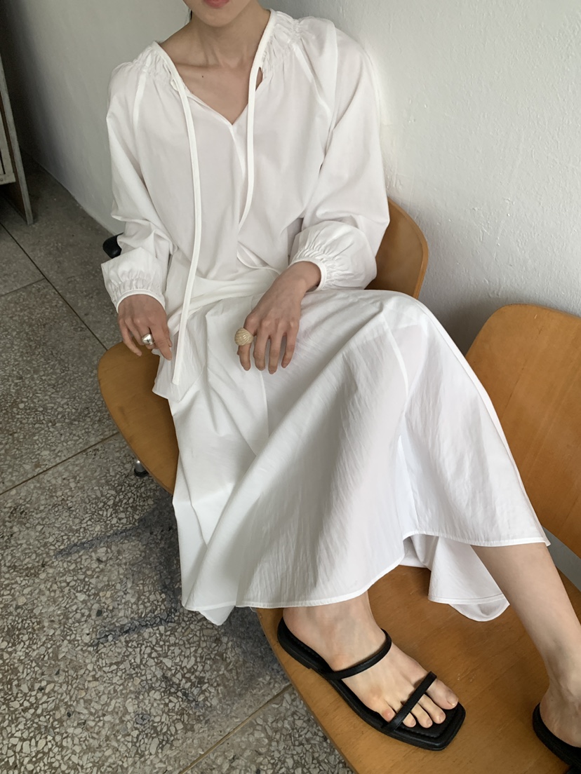 MOVENNE韓國直郵實拍女裝新款人氣休閑26春夏熱賣長裙圍巾MOVENNE長裙