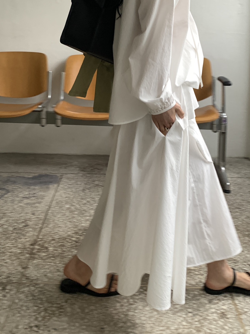 MOVENNE韓國直郵實拍女裝新款人氣休閑26春夏熱賣長裙圍巾MOVENNE長裙