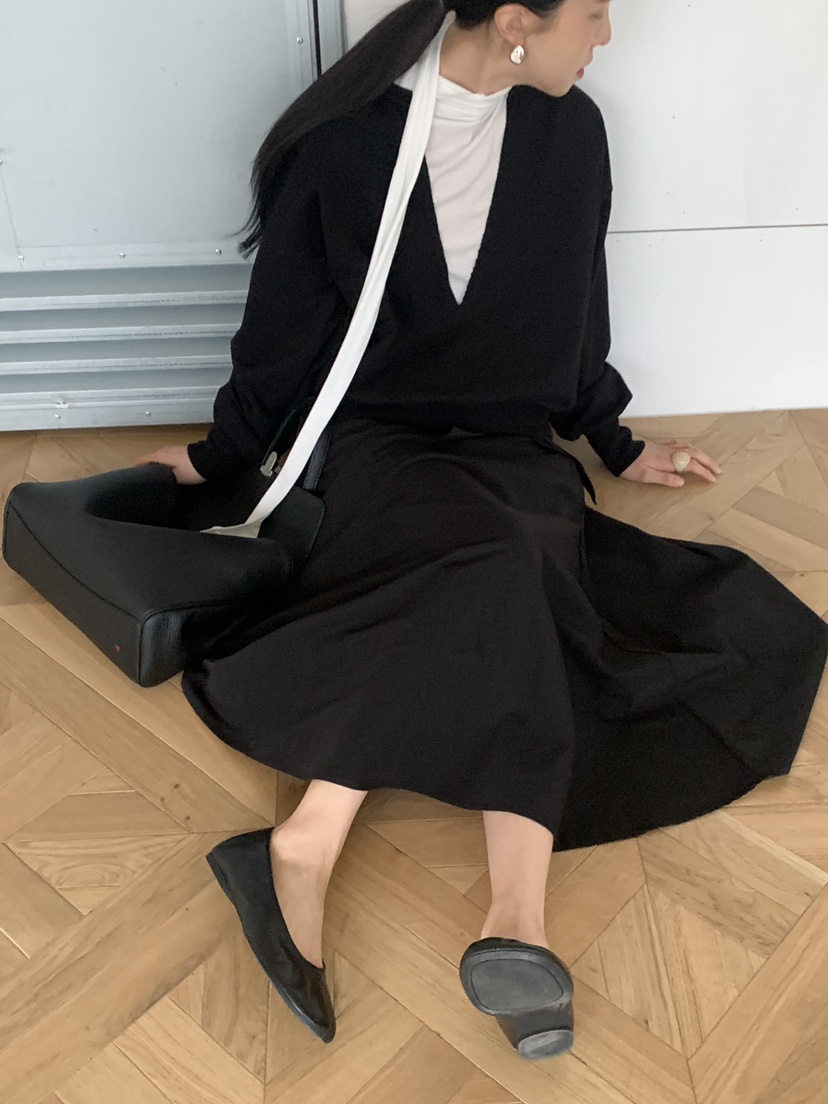 MOVENNE韓國直郵實拍女裝新款人氣休閑26春夏熱賣長裙圍巾MOVENNE長裙