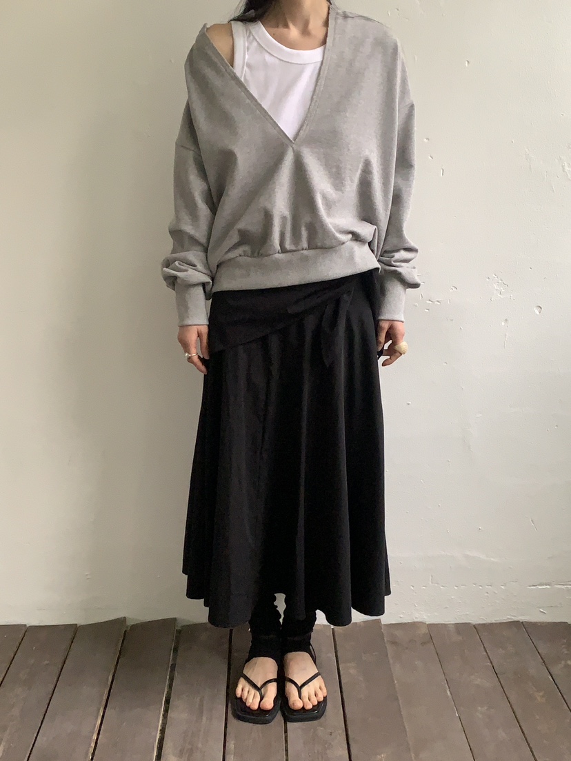 MOVENNE韓國直郵實拍女裝新款人氣休閑26春夏熱賣長裙圍巾MOVENNE長裙