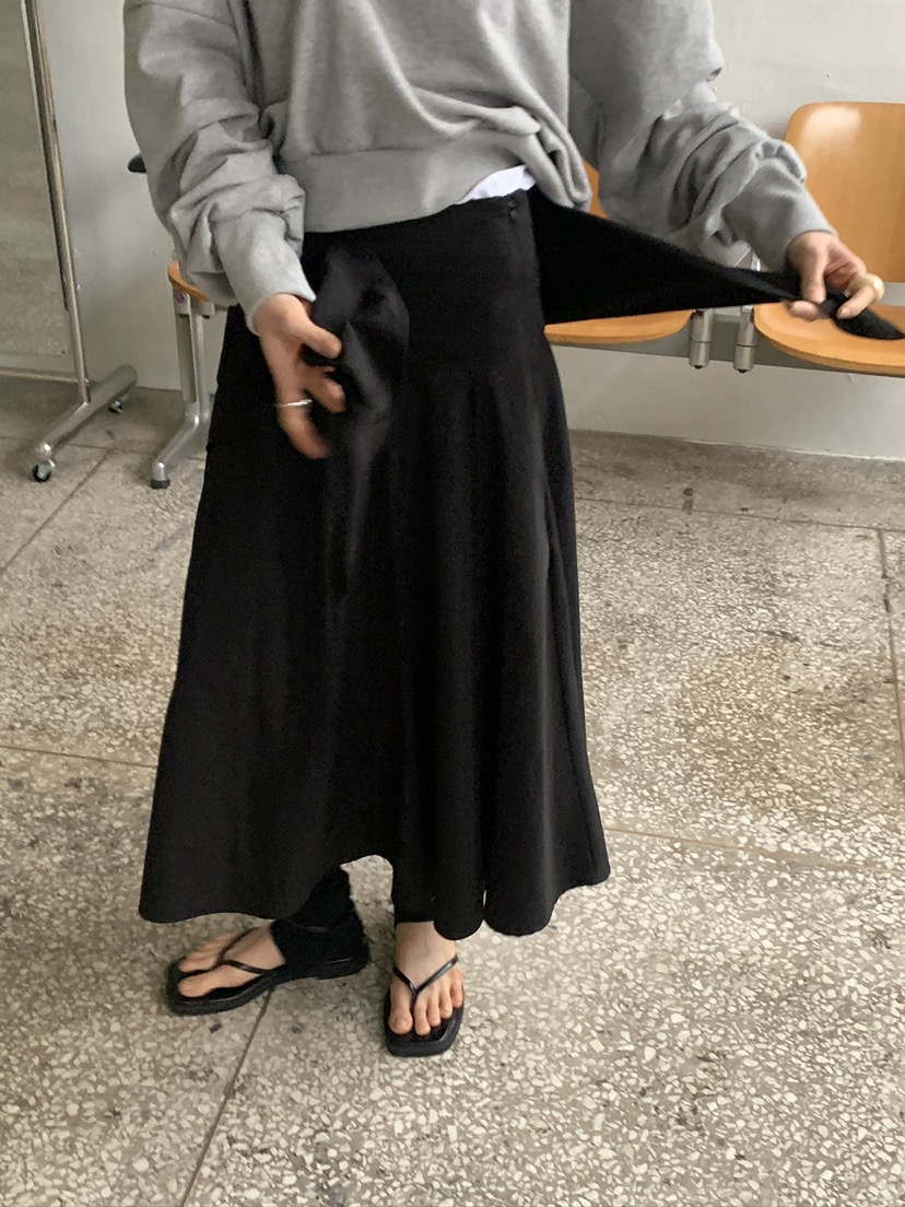 MOVENNE韓國直郵實拍女裝新款人氣休閑26春夏熱賣長裙圍巾MOVENNE長裙