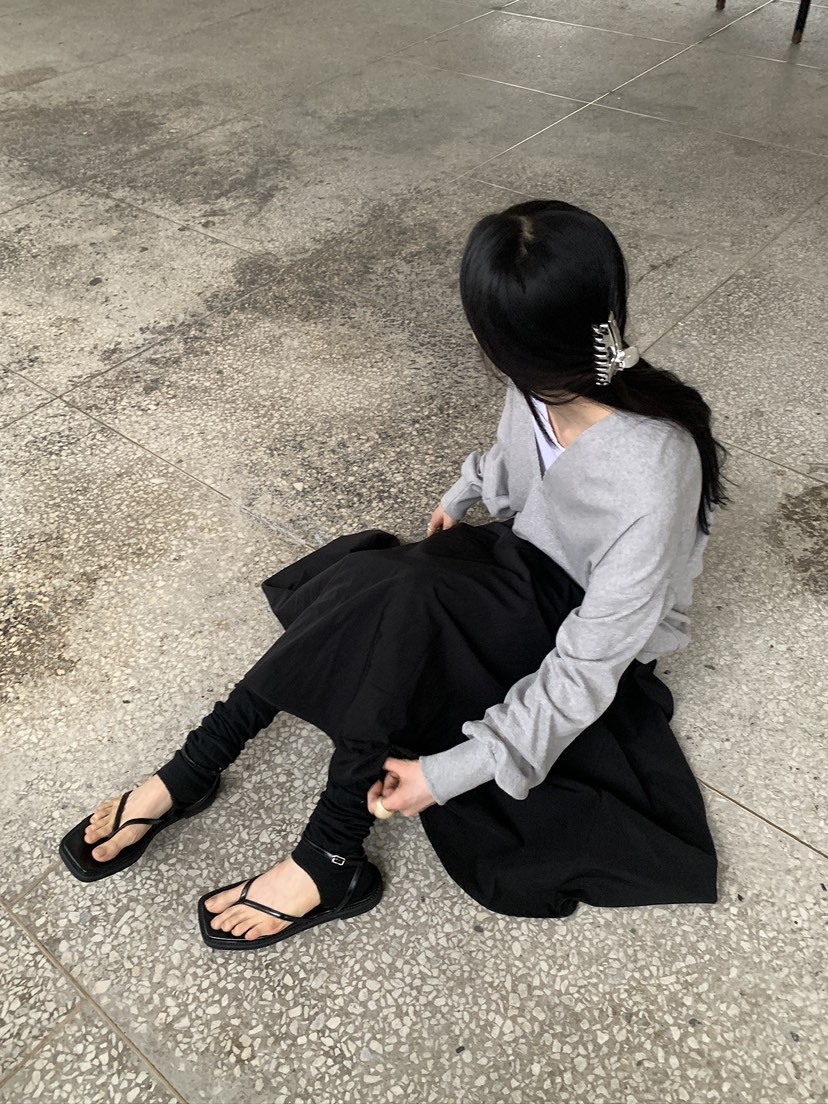 MOVENNE韓國直郵實拍女裝新款人氣休閑26春夏熱賣長裙圍巾MOVENNE長裙