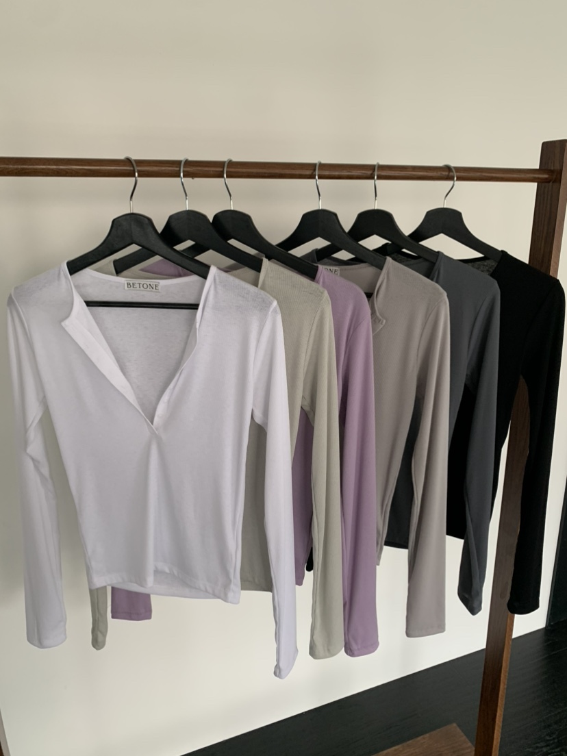 BETONE韓國代購女士新品人氣熱賣推薦26春夏時尚休閑長袖T恤BETONE長袖T恤