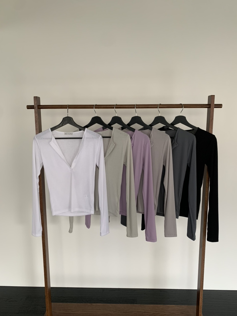 BETONE韓國代購女士新品人氣熱賣推薦26春夏時尚休閑長袖T恤BETONE長袖T恤