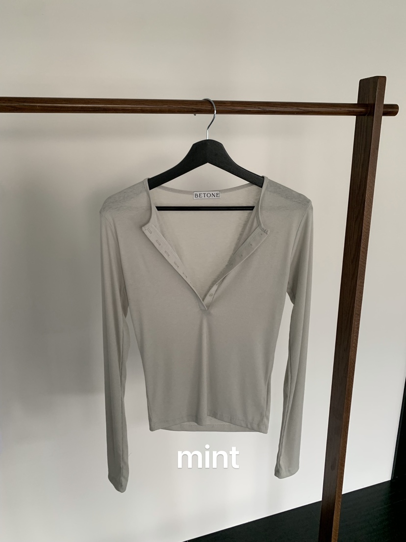 BETONE韓國代購女士新品人氣熱賣推薦26春夏時尚休閑長袖T恤BETONE長袖T恤圖色2