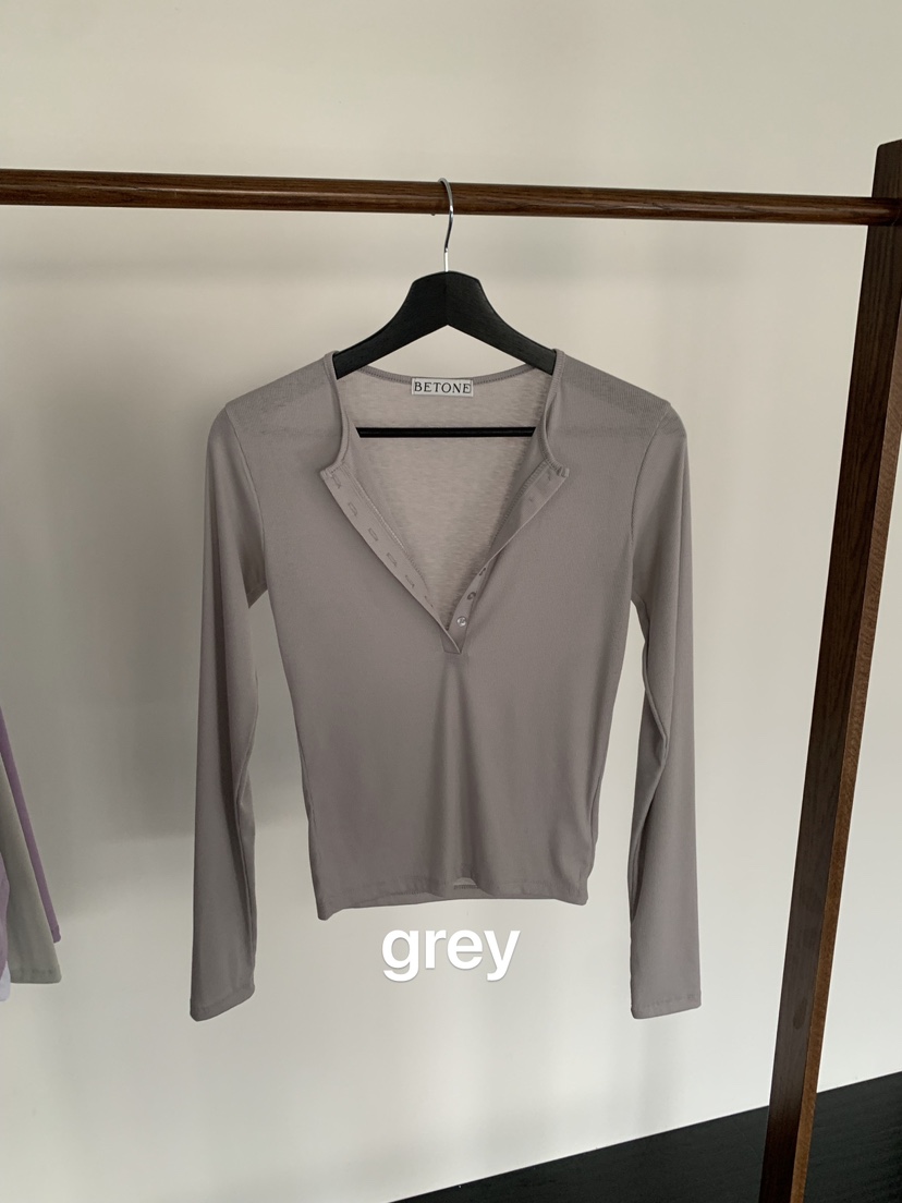 BETONE韓國代購女士新品人氣熱賣推薦26春夏時尚休閑長袖T恤BETONE長袖T恤圖色4