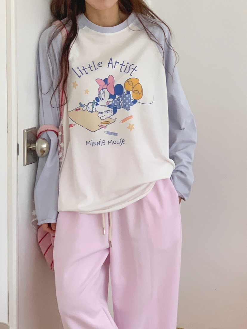 TOLL韓國直郵女裝新品職業26春夏時尚人氣熱賣休閑長袖T恤TOLL長袖T恤