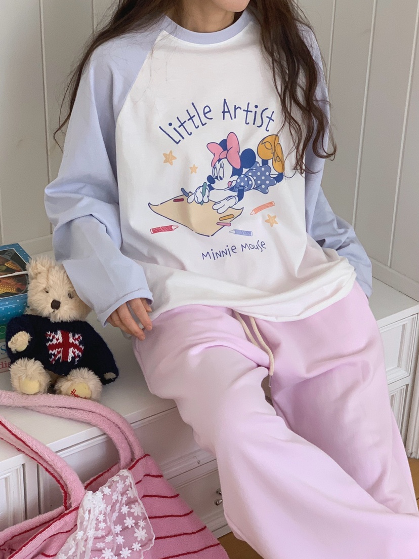 TOLL韓國直郵女裝新品職業26春夏時尚人氣熱賣休閑長袖T恤TOLL長袖T恤