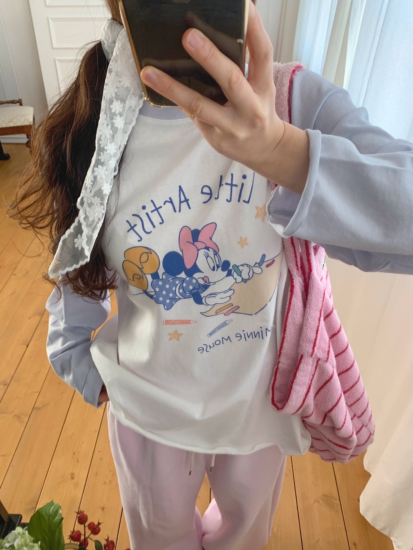 TOLL韓國直郵女裝新品職業26春夏時尚人氣熱賣休閑長袖T恤TOLL長袖T恤