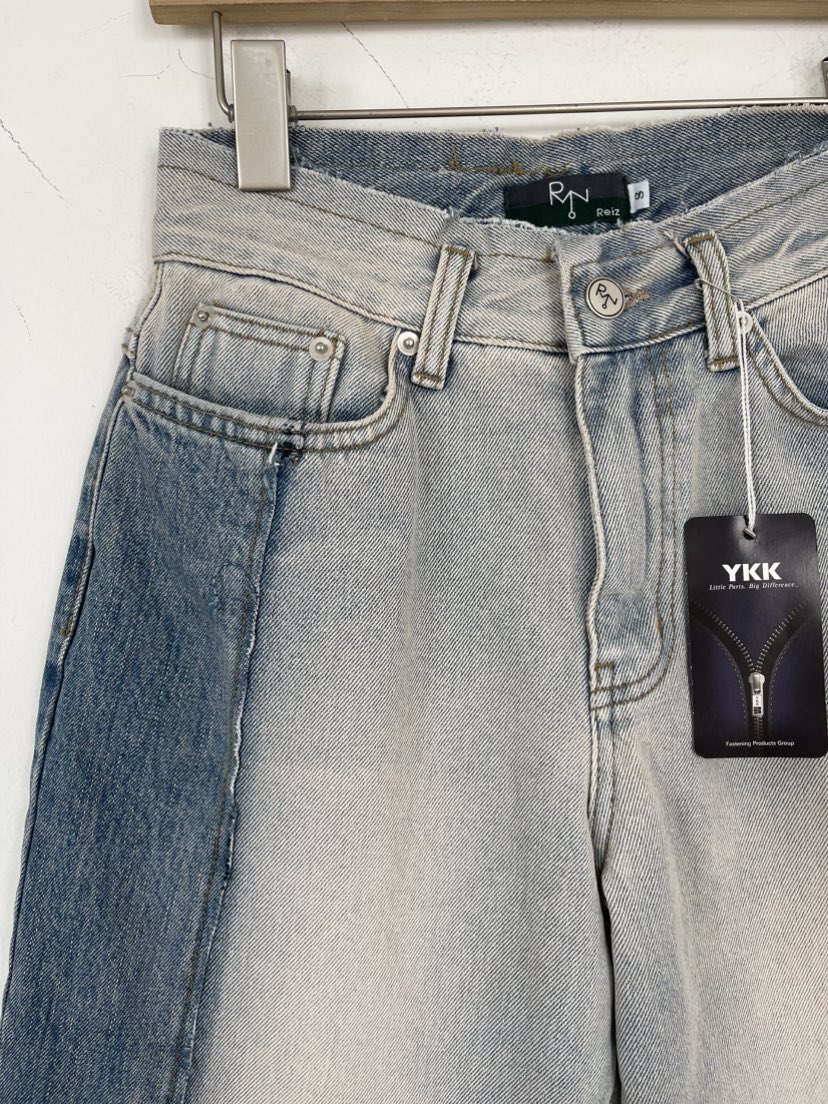 REIZ韓國東大門直郵女裝新品26春夏休閑熱賣職業推薦牛仔褲REIZ牛仔褲