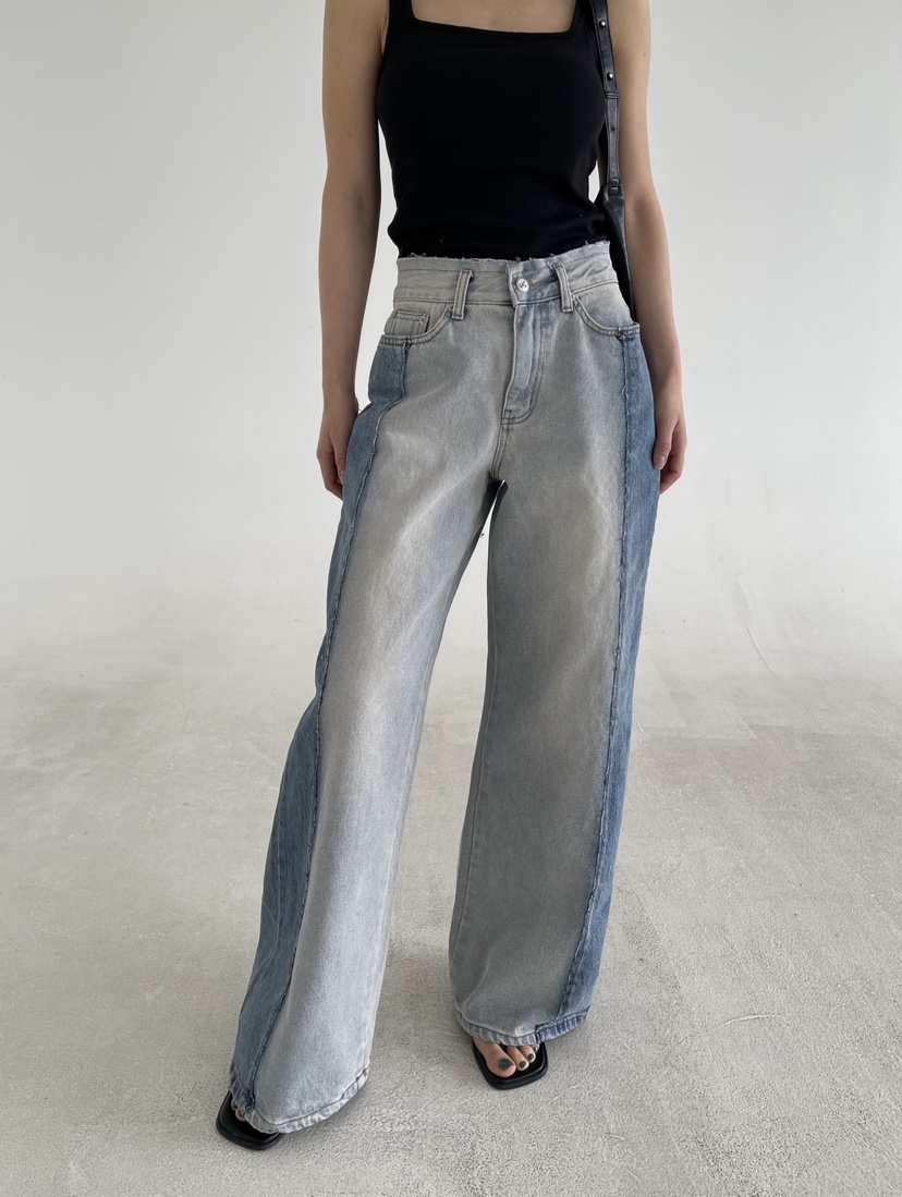 REIZ韓國東大門直郵女裝新品26春夏休閑熱賣職業推薦牛仔褲REIZ牛仔褲