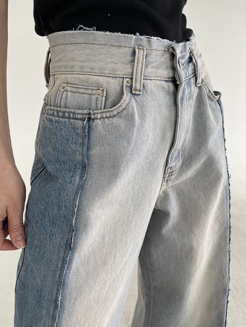 REIZ韓國東大門直郵女裝新品26春夏休閑熱賣職業推薦牛仔褲REIZ牛仔褲