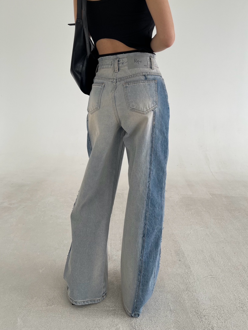 REIZ韓國東大門直郵女裝新品26春夏休閑熱賣職業推薦牛仔褲REIZ牛仔褲