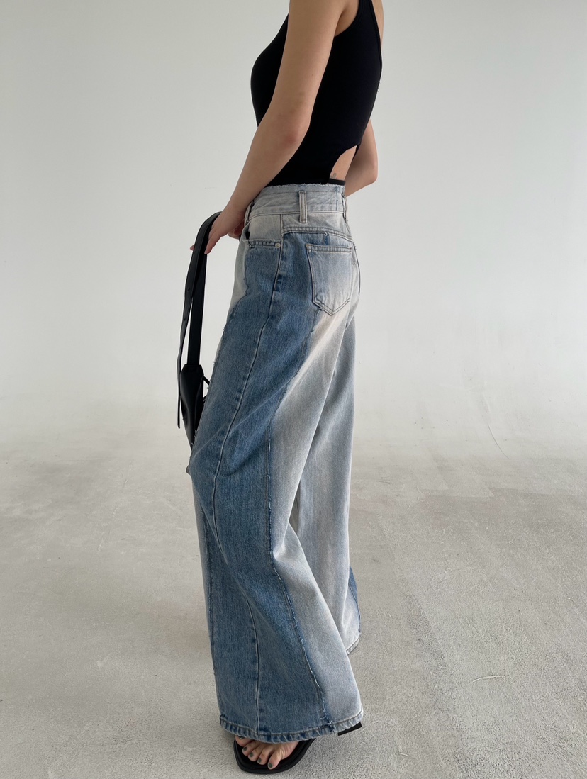 REIZ韓國東大門直郵女裝新品26春夏休閑熱賣職業推薦牛仔褲REIZ牛仔褲