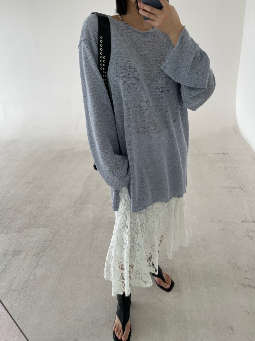 REIZ韓國直郵實拍女士新款推薦職業熱賣時尚26春夏長袖T恤REIZ長袖T恤