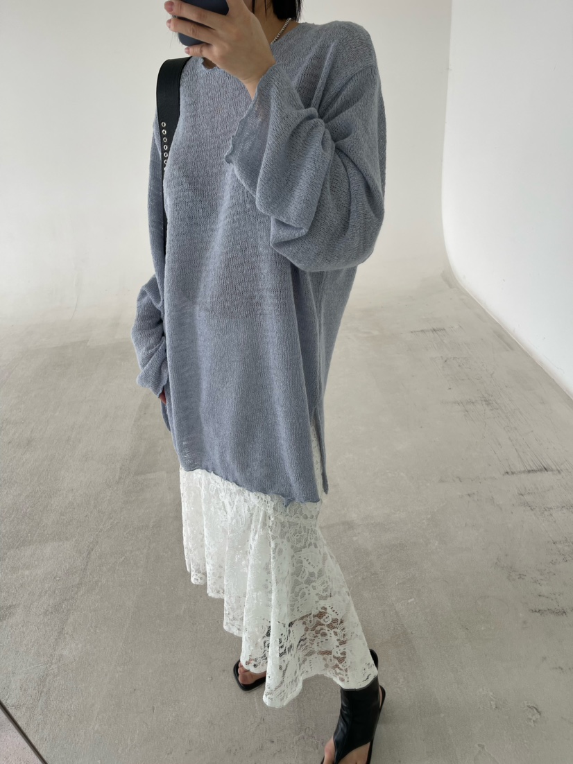 REIZ韓國直郵實拍女士新款推薦職業熱賣時尚26春夏長袖T恤REIZ長袖T恤