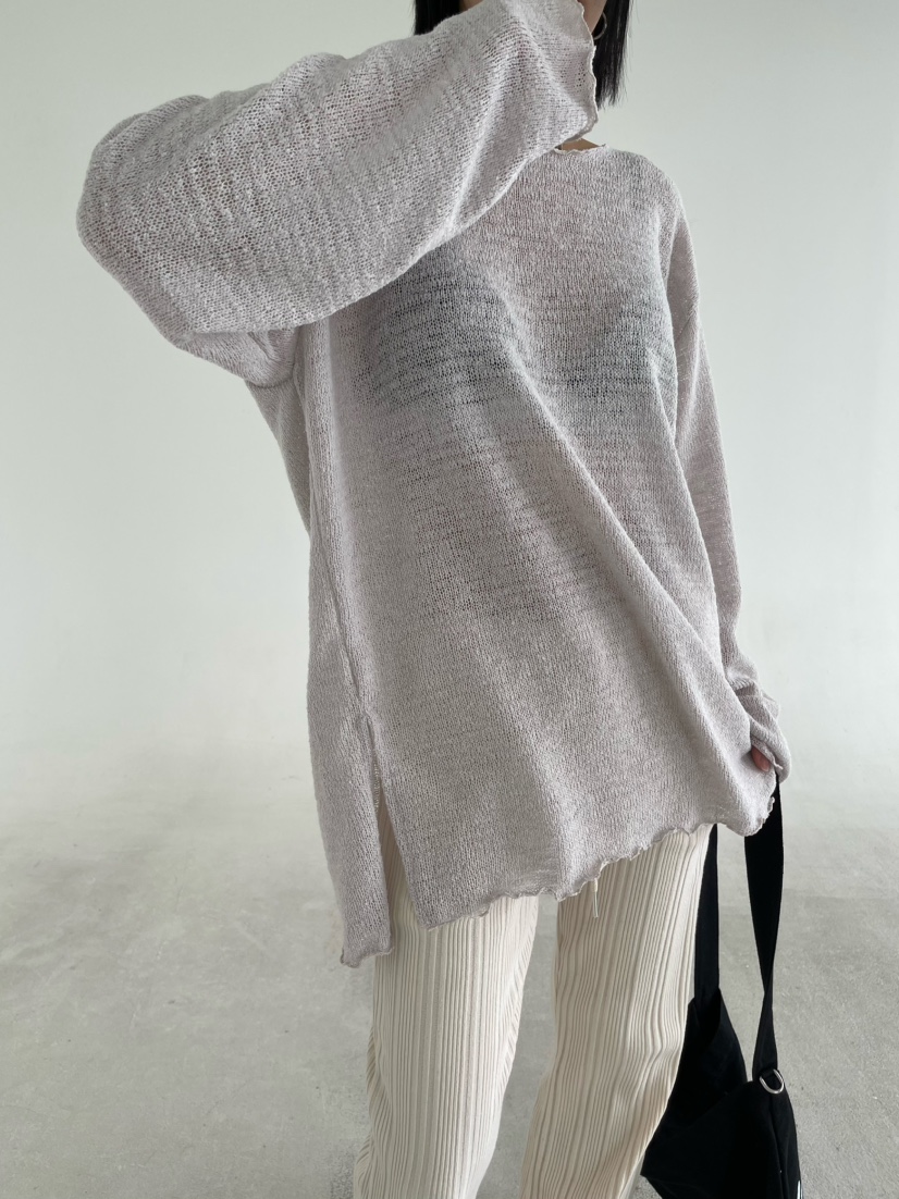 REIZ韓國直郵實拍女士新款推薦職業熱賣時尚26春夏長袖T恤REIZ長袖T恤