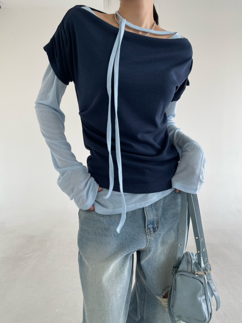 REIZ韓國東大門代購女士新款職業推薦熱賣人氣休閑時尚T恤REIZT恤