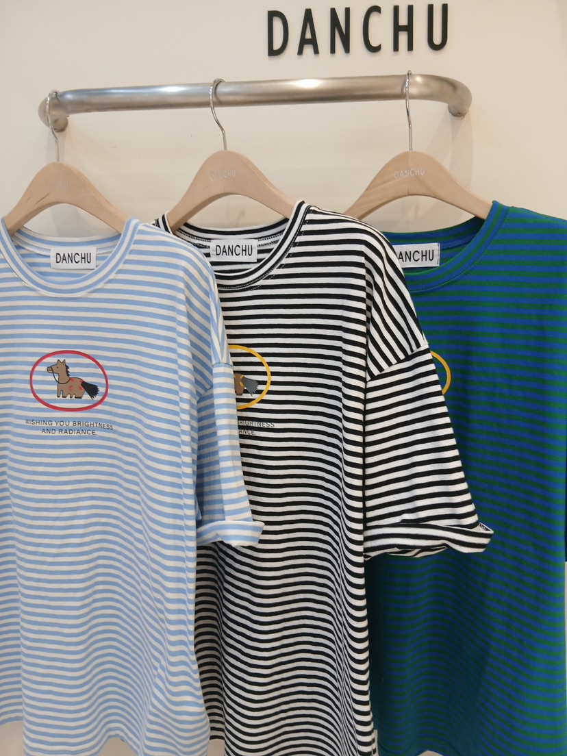 DANCHU韓國東大門直郵女士新品推薦26春夏職業人氣熱賣T恤DANCHUT恤