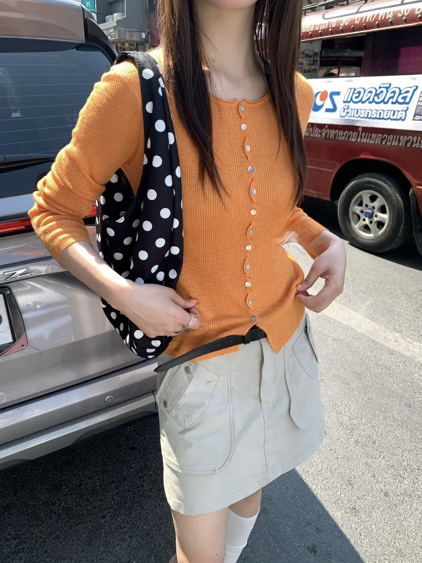 EOMPIT韓國直郵女裝新品熱賣時尚職業休閑26春夏人氣針織衫EOMPIT針織衫