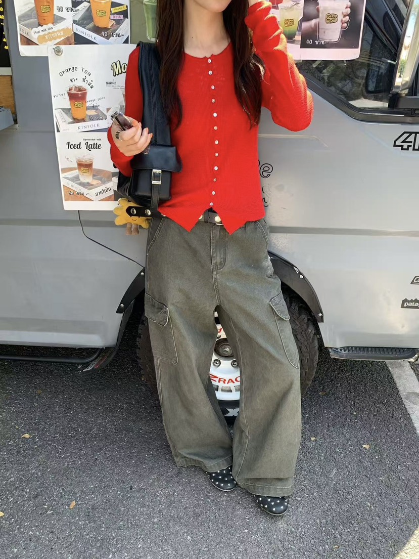 EOMPIT韓國直郵女裝新品熱賣時尚職業休閑26春夏人氣針織衫EOMPIT針織衫