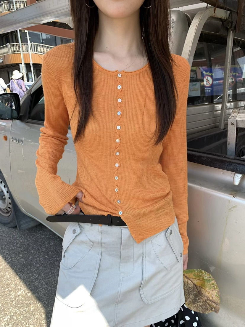 EOMPIT韓國直郵女裝新品熱賣時尚職業休閑26春夏人氣針織衫EOMPIT針織衫圖色1